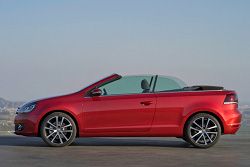 VW golf cabriolet bluemotion