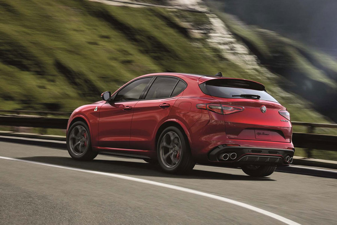 un boitier additionnel pour l'Alfa Romeo Stelvio Quafrifoglio